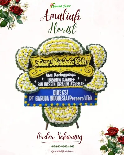 Papan Bunga Duka di Jayaraharja